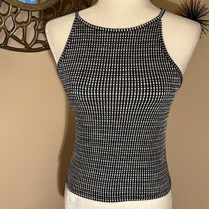 NWT Black & White Tank Top